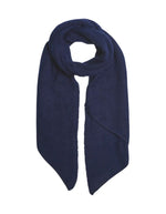 Grande echarpe longue xl bleue maritime blue pyron long scarf pieces 50x210cm