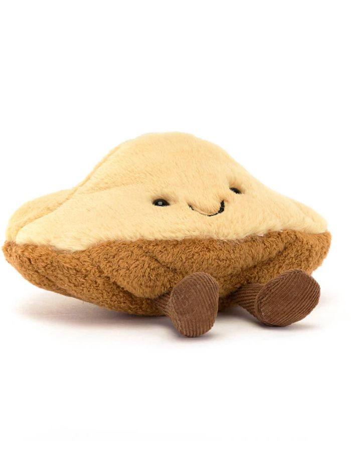 Peluche amuseables margaux madeleine gateau dore ultra doux 10 cm jellycat