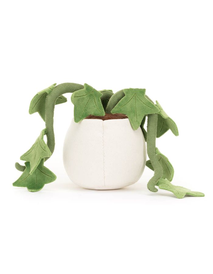 Dos de la Peluche amuseables ivy pot de lierre vert ultra doux 16 cm jellycat