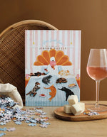 Ambiance déco avec le Puzzle 1000 pieces life without humans scene animaliere poetique et decalee marque All The Ways To Say