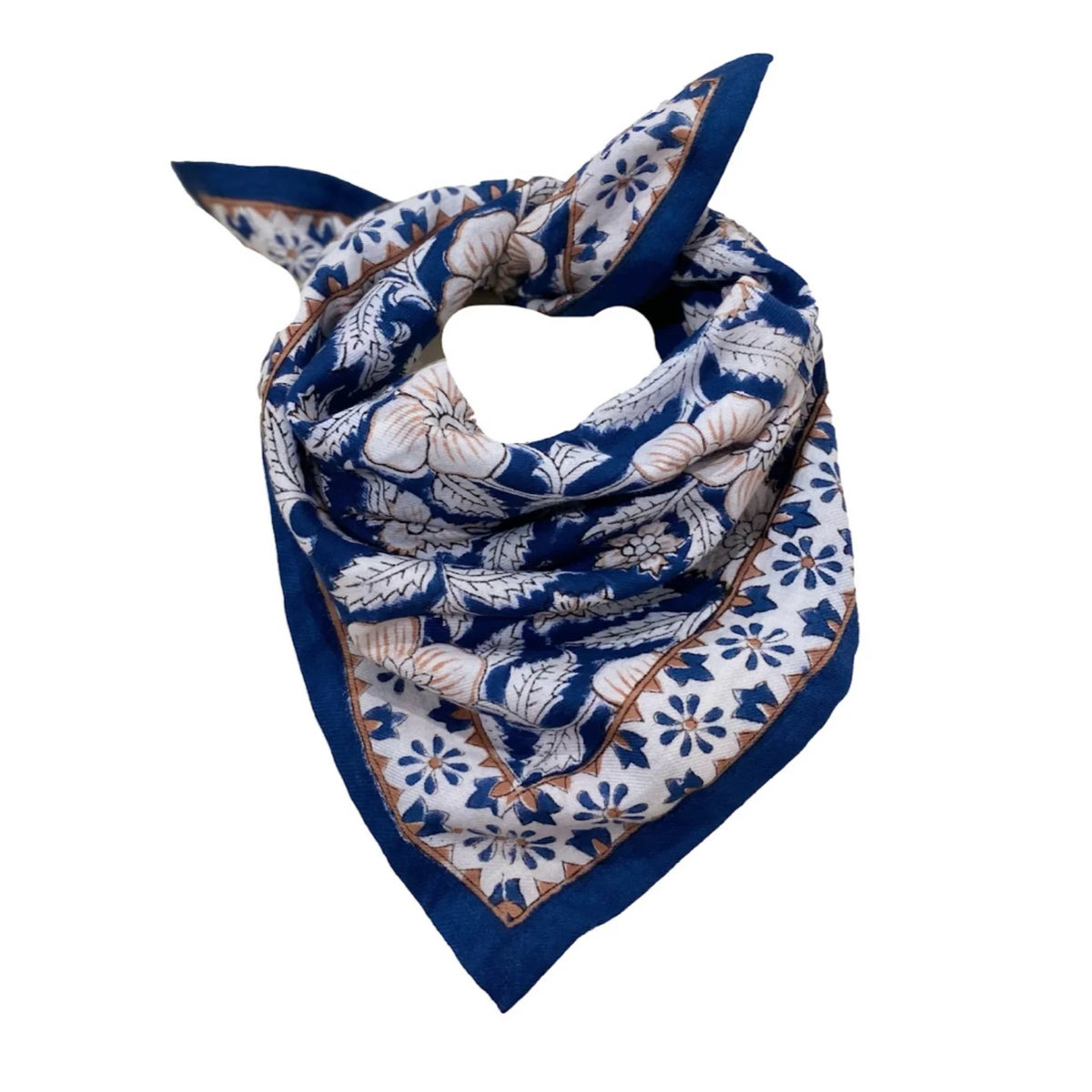 Foulard Delhi Cobalt 50cm