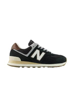 Baskets 574 Brown Dark Silver Metallic