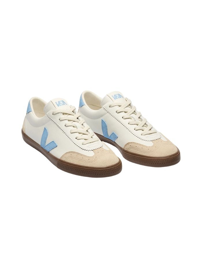 Baskets Volley White Aqua Bark