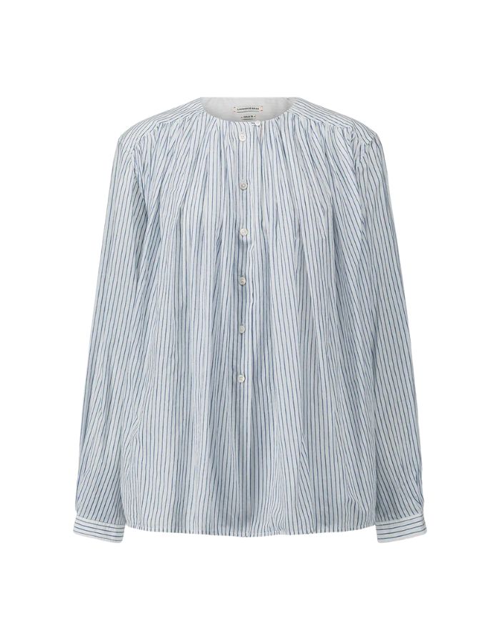 Blouse Calumet Blue/White Stripes