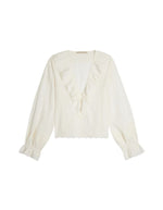 Blouse brodée Helea écrue Vanessa Bruno