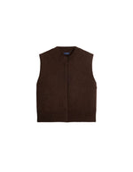Gilet sans manches Kalyanee chocolat Soeur