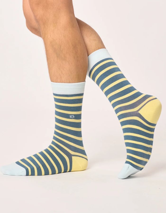 trinity-chaussettes-rayures-bleu-petrole-jaune-billy-belt-3