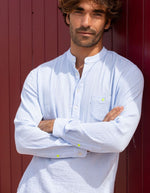 trinity-chemise-col-tunisien-bleu-ciel-gaze-coton-gilis-3