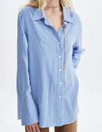 Chemise Esti Royal rayée bleu Vanessa Bruno