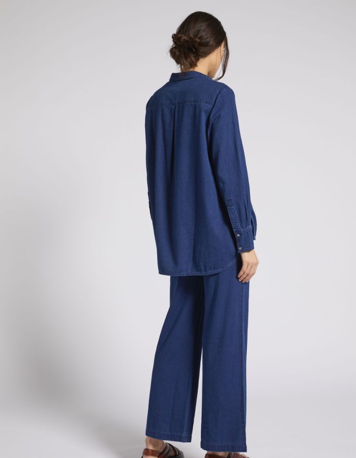 Chemise Madagascar Indigo