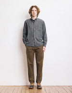 trinity-chemise-tencel-coton-vert-militaire-pitt-hartford-3