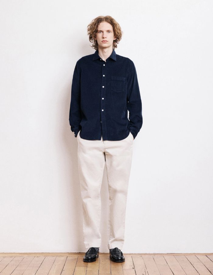 trinity-chemise-velours-bleu-marine-paul-hartford-4