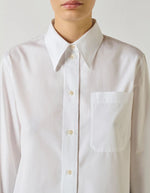 Chemise Saphir Blanche en coton biologique Soeur