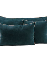 Coussin Rectangulaire Chennai Bleu de Prusse