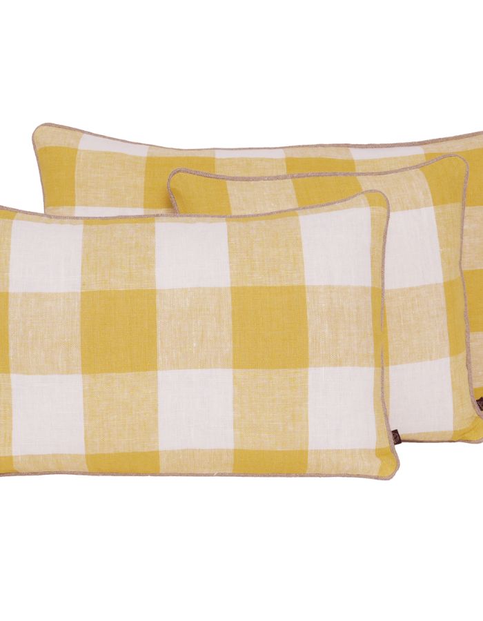 Coussin Rectangulaire Palma Paille