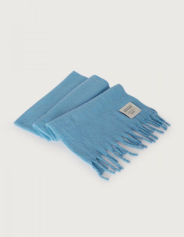 Echarpe Zinaco Sibérie bleue American Vintage