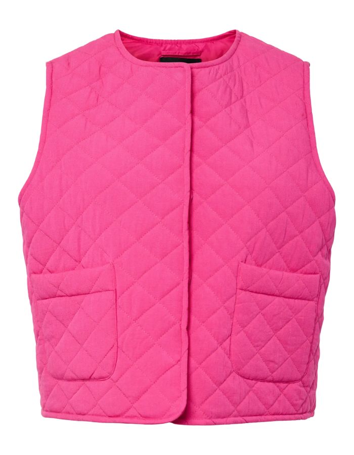 trinity-gilet-matelasse-siria-fuchsia-pieces-1
