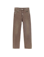 Jean droit Kia Used Brown marron Bellerose