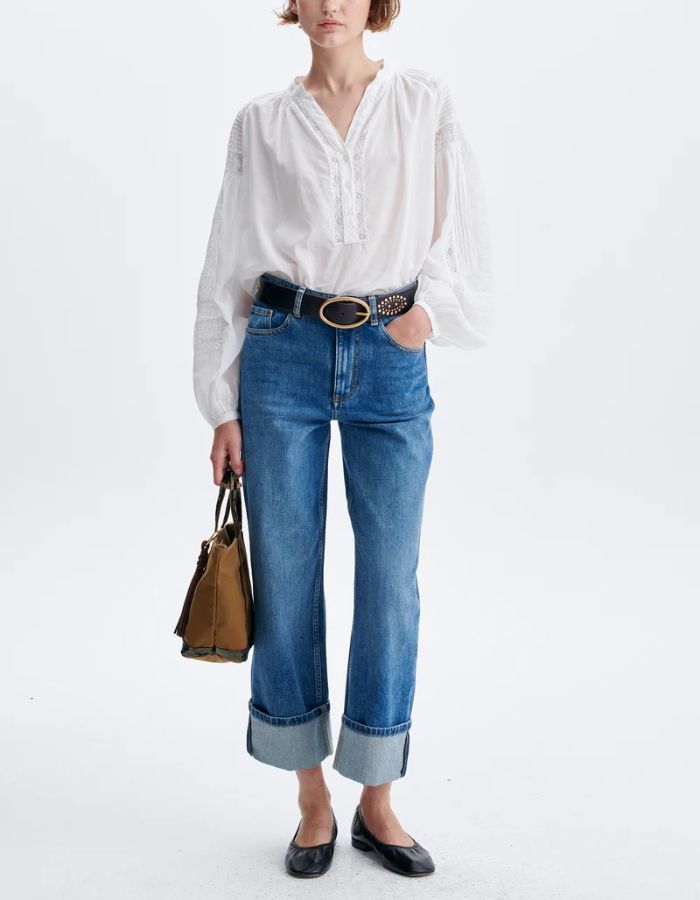 Jean Geronimo Bleu Gris Vanessa Bruno