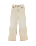 Jean large Parthe Beige Snow Bellerose en denim beige délavé