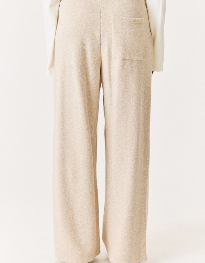 Jogging ample Dantown Liegeois Chiné beige American Vintage