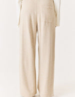 Jogging ample Dantown Liegeois Chiné beige American Vintage