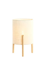 Lampe Design Bois 28 cm