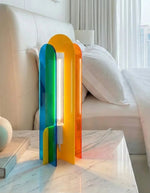 trinity-lampe-table-andy-jaune-bleu-orange-message-in-the-bulb-1