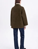 Manteau Ferman Kaki Vanessa Bruno
