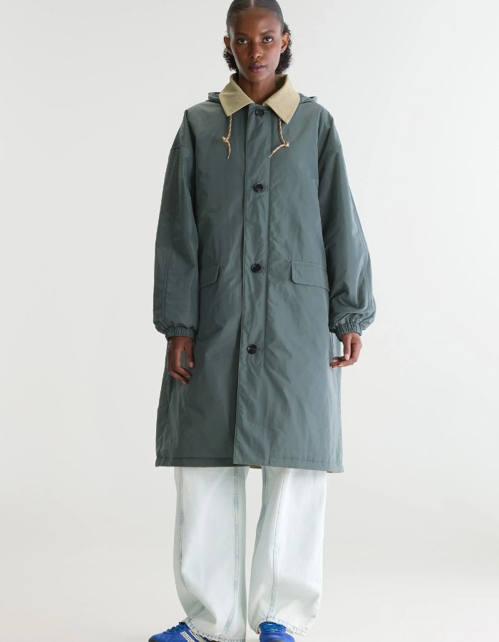 Manteau-trench réversible Hearty Earth Bellerose