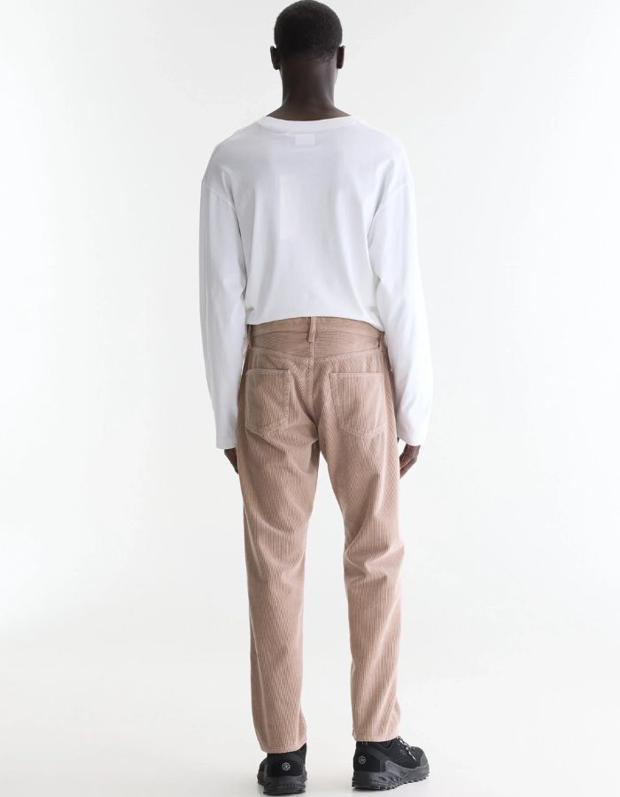 Pantalon homme Percy Rock en velours côtelé beige pierre Bellerose