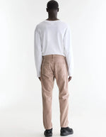 Pantalon homme Percy Rock en velours côtelé beige pierre Bellerose