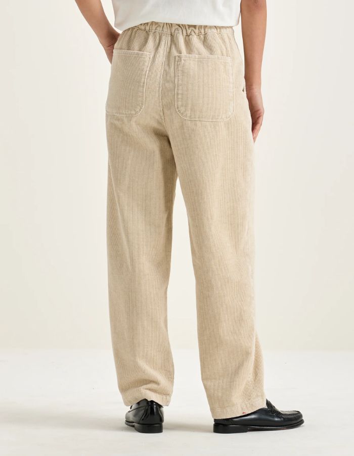 Pantalon Pasop Velours Beige