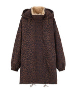 Parka Jade Display A à imprimé léopard pour femme Bellerose