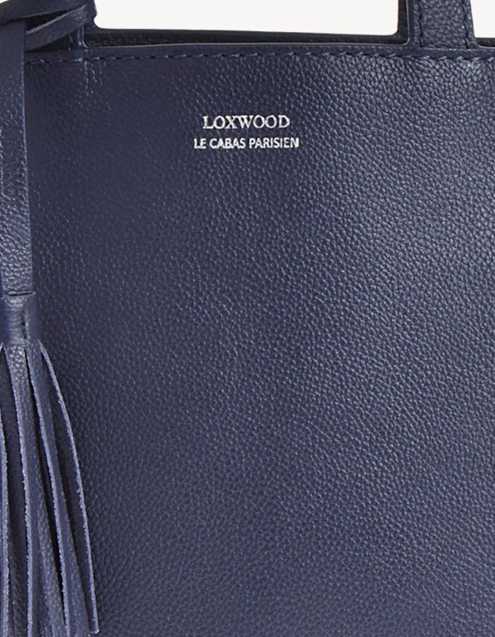 Petit Cabas Parisien Bleu Nuit
