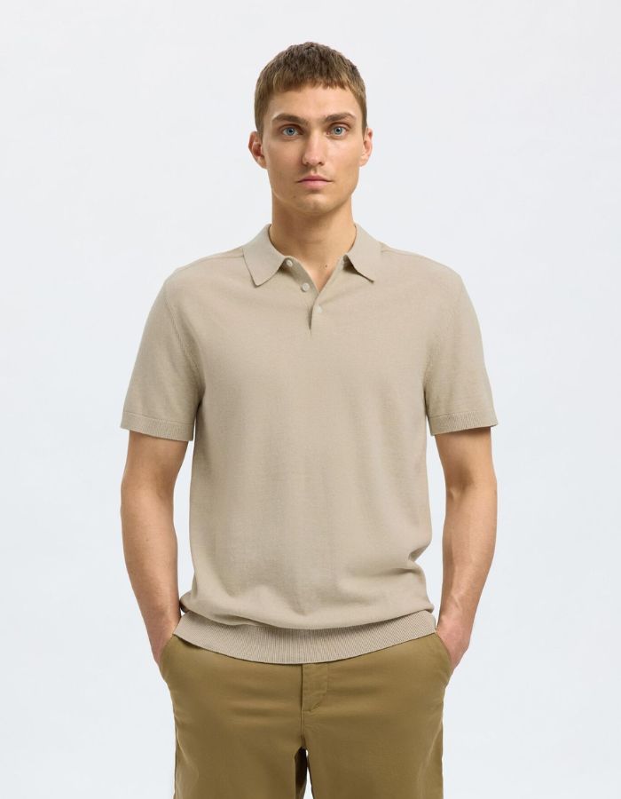 trinity-polo-beige-maille-bergs-selected-1