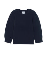 Pull Diane bleu marine foncé en cachemire Kujten
