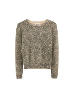 Pull Datti Display A Bellerose en angora à imprimé léopard