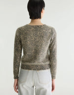 Pull Datti Display A Bellerose en angora à imprimé léopard