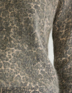 Pull Datti Display A Bellerose en angora à imprimé léopard
