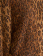 Pull Dioal Combo A Bellerose en maille léopard camel et marron
