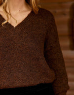 Pull Moon à franges Marron La Petite Étoile