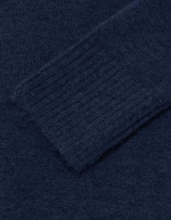 Pull Ihsage Maritime Blue en maille douce ICHI