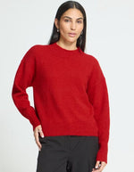 Pull sage salsa rouge Ichi