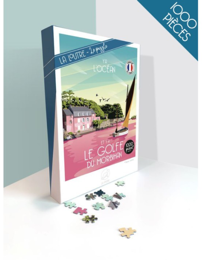 Puzzle Morbihan 1000 pièces