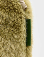 Sac Helga Tilleul en fausse fourrure Bellerose