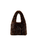 Sac Jelga en fausse fourrure léopard Bellerose