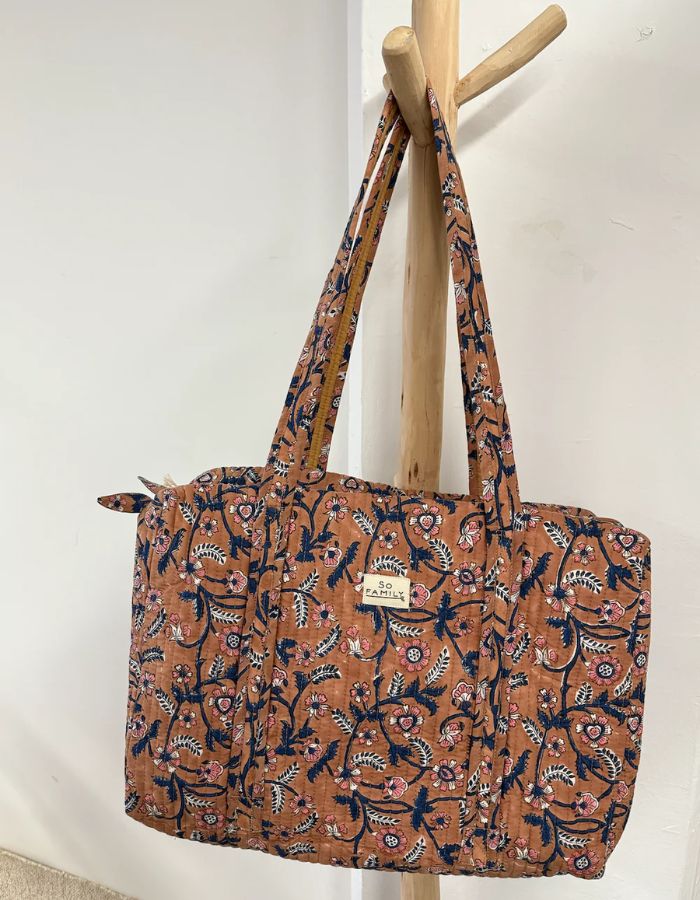 Sac Cabas Week End Abricot