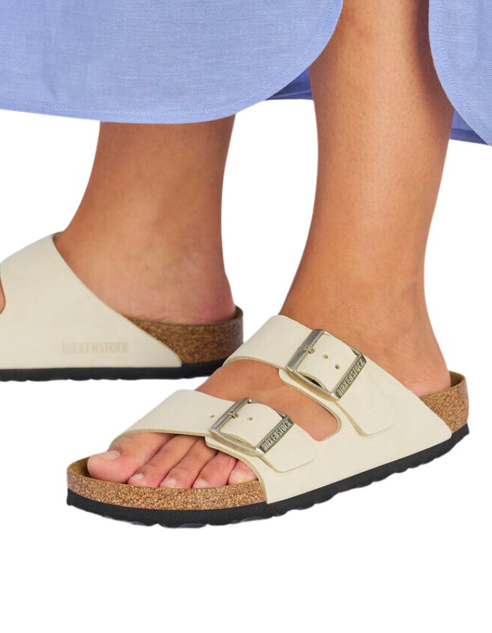 Sandales Arizona Nubuck Ecru