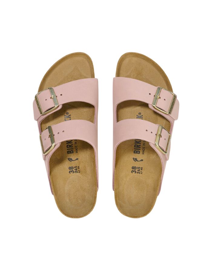 Sandales Arizona Nubuck Soft Pink